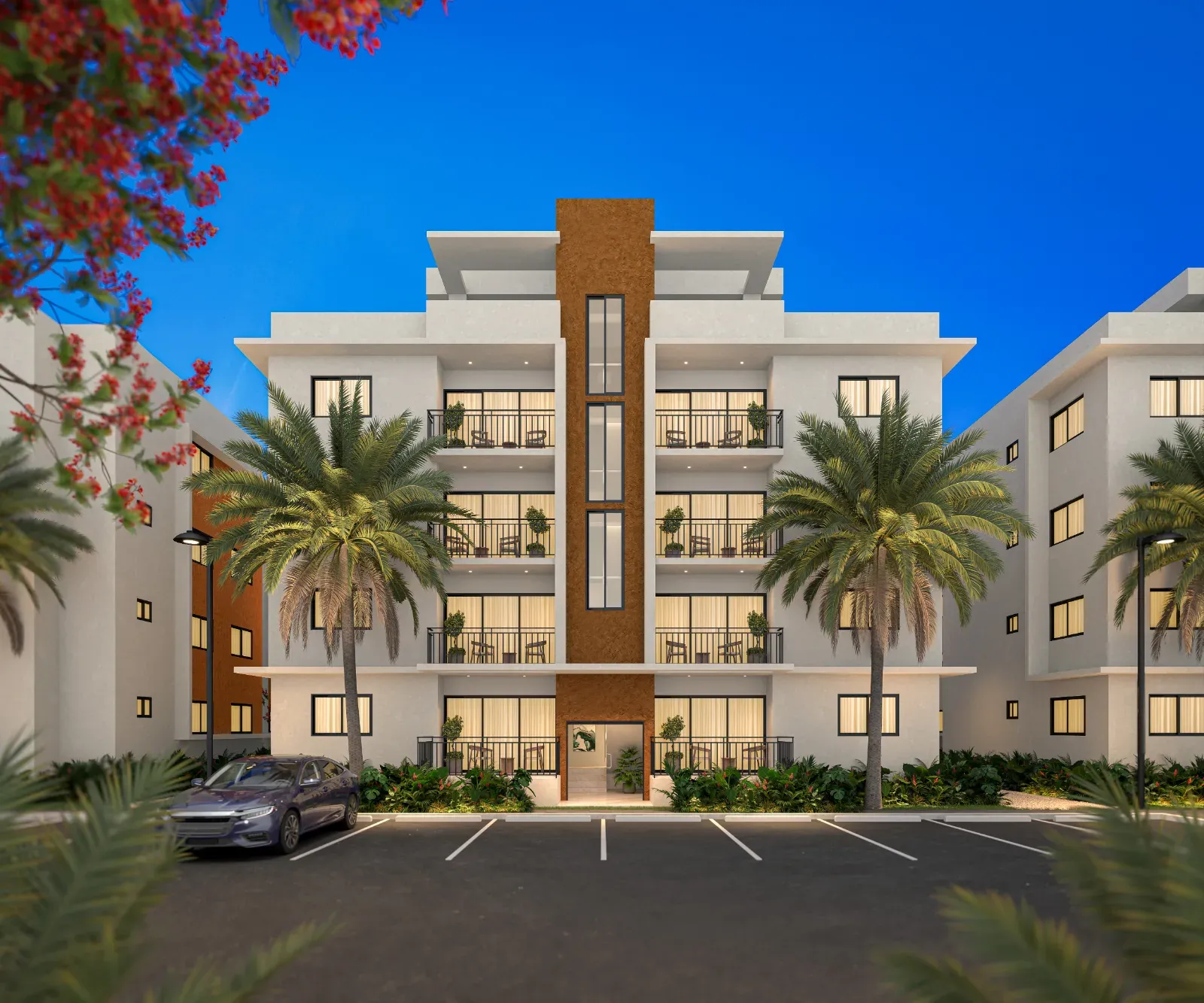UG-1024 · Apartamento de 1 hab. en venta en Verón, Punta Cana, con piscina y seguridad 24h