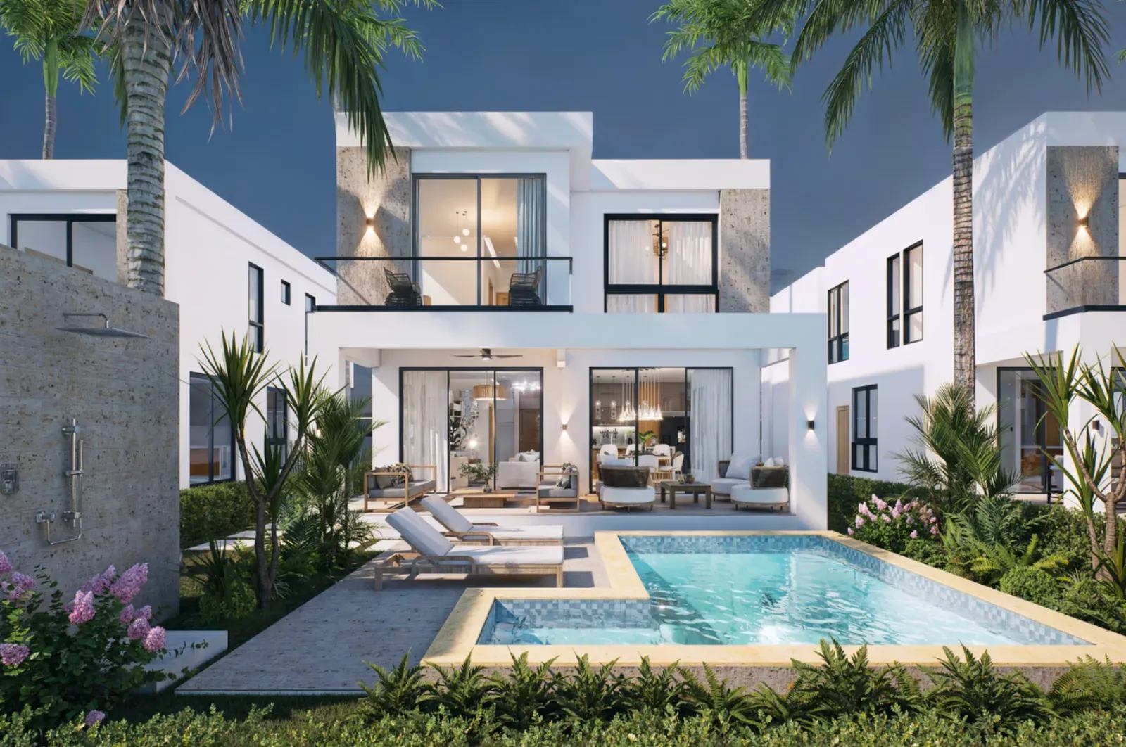 UG-1037 · Villa de 4 habitaciones con piscina privada en Vista Cana, Punta Cana