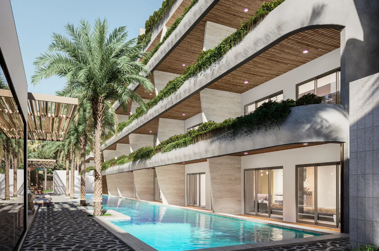 UG-1043 · Apartamento de 1 hab. + estudio con terraza de 35 m² en venta, Vista Cana