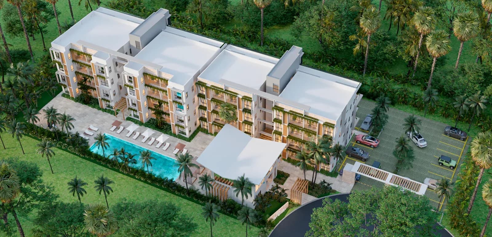 UG-1045 · Apartamento de 2 habitaciones + estudio en venta en Cap Cana, La Altagracia
