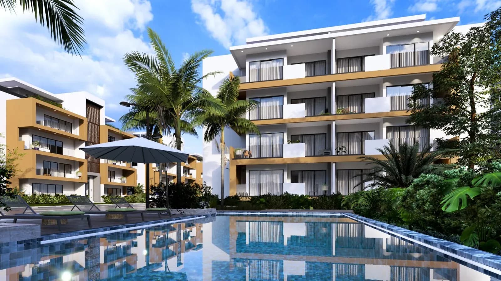 UG-1046 · Apartamento de 2 habitaciones en venta en Playa Dorada, Puerto Plata