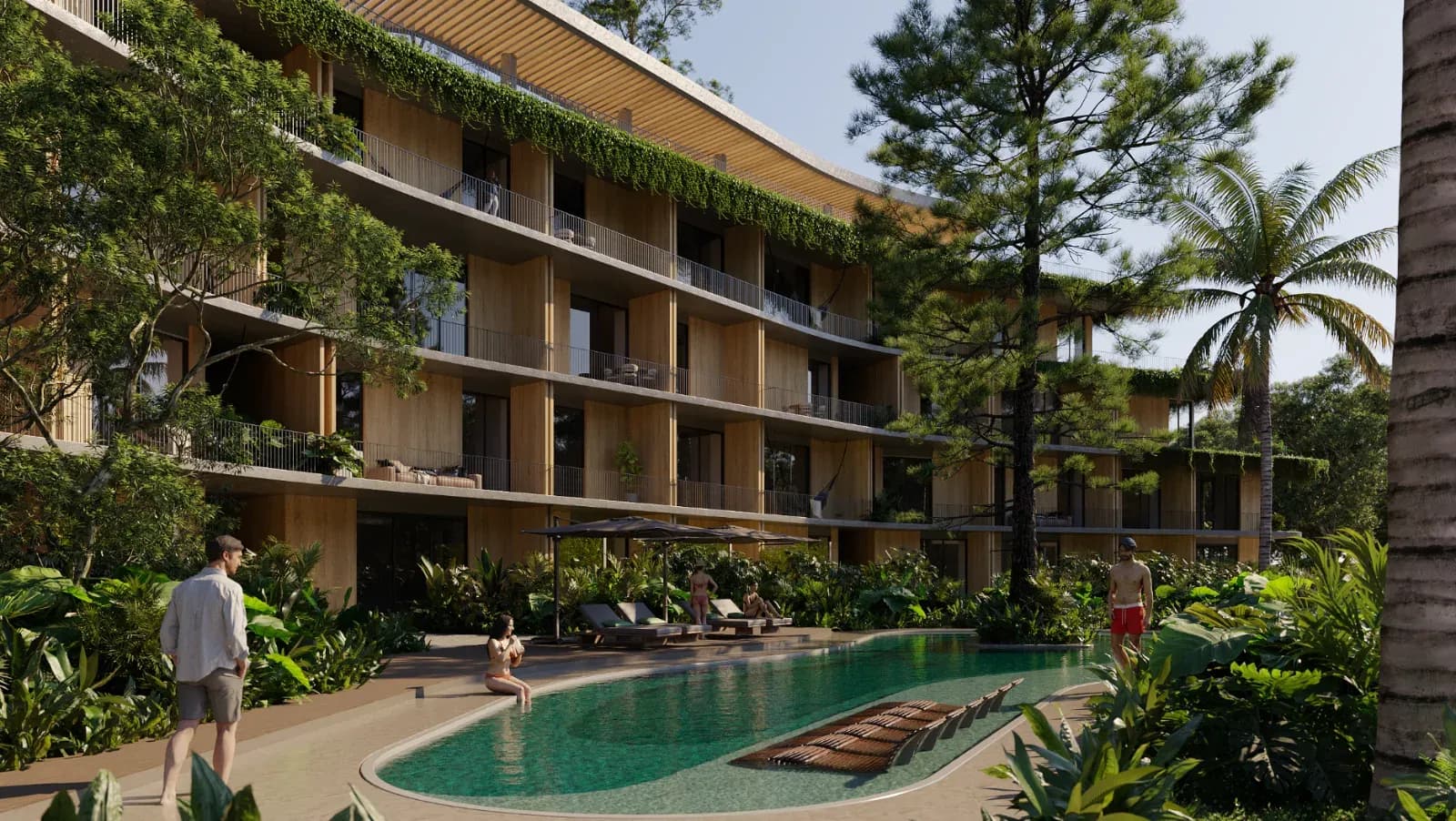 UG-1058 · Apartamento de 1 hab. en venta en Vista Cana, Punta Cana, con terraza y amenidades