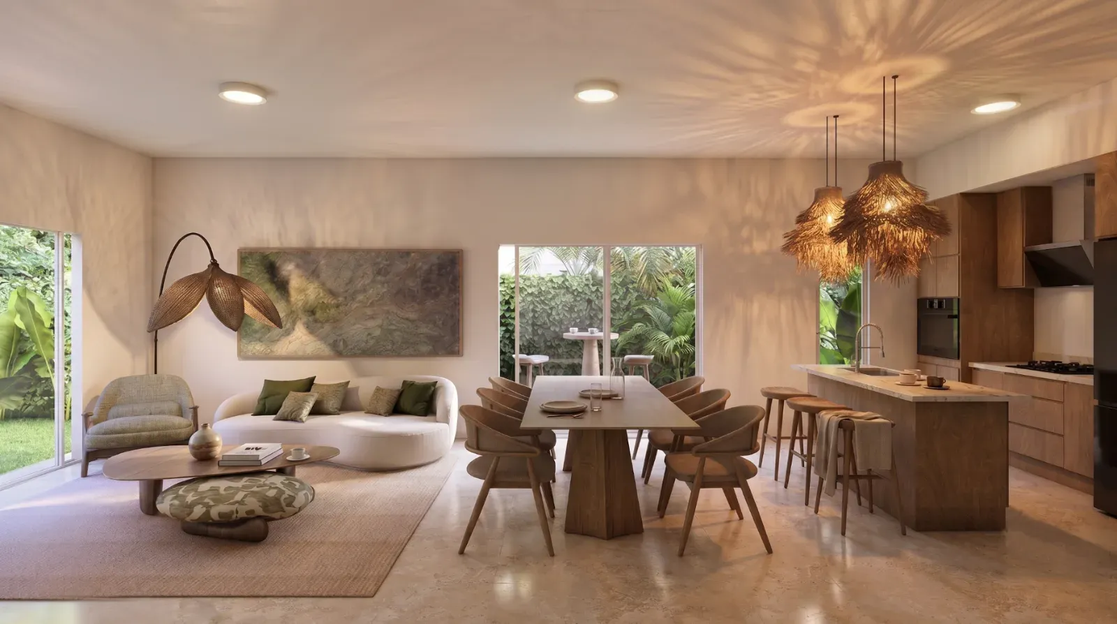 UG-1061 · Casa moderna de 3 habitaciones en venta en Macao, Uvero Alto, La Altagracia